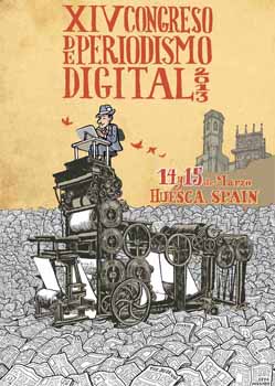 LA DECIMOCUARTA EDICI�N DEL CONGRESO DE PERIODISMO DIGITAL SE CELEBRAR� LOS D�AS 14 Y 15 DE MARZO