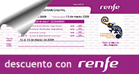 Descuento con Renfe