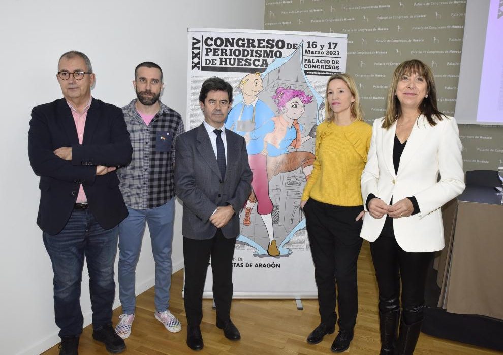Presentación XXIV Congreso de Periodismo de Huesca